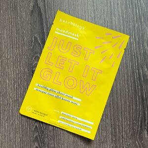 ❤️$2 NWT Patchology Moodmask "Just Let It Glow" Sheet Mask